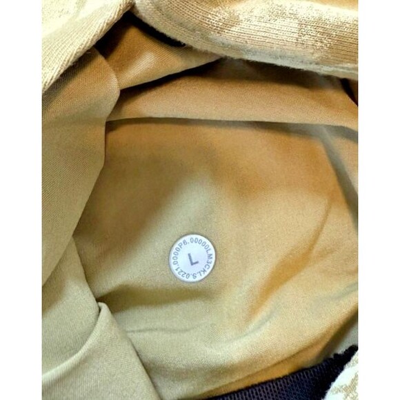 Lululemon City Sweat Pullover Hoodie Men's Size Large Green Tie Dye Sweatshirt - Picture 5 of 8